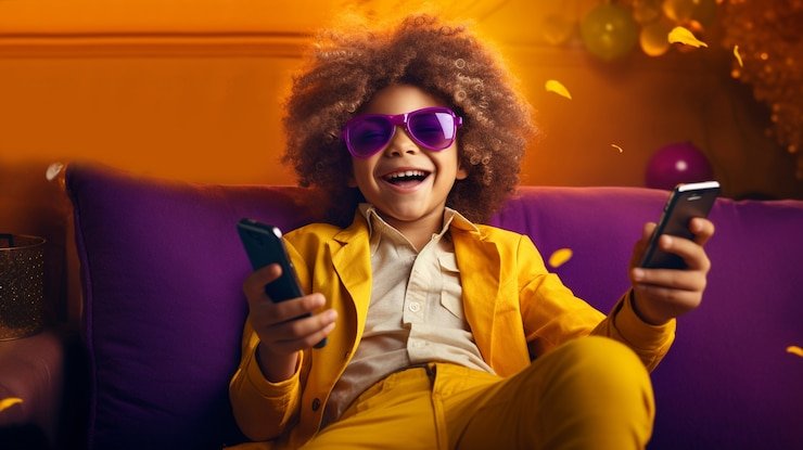 Pengguna mobile membuka bantuan obrolan